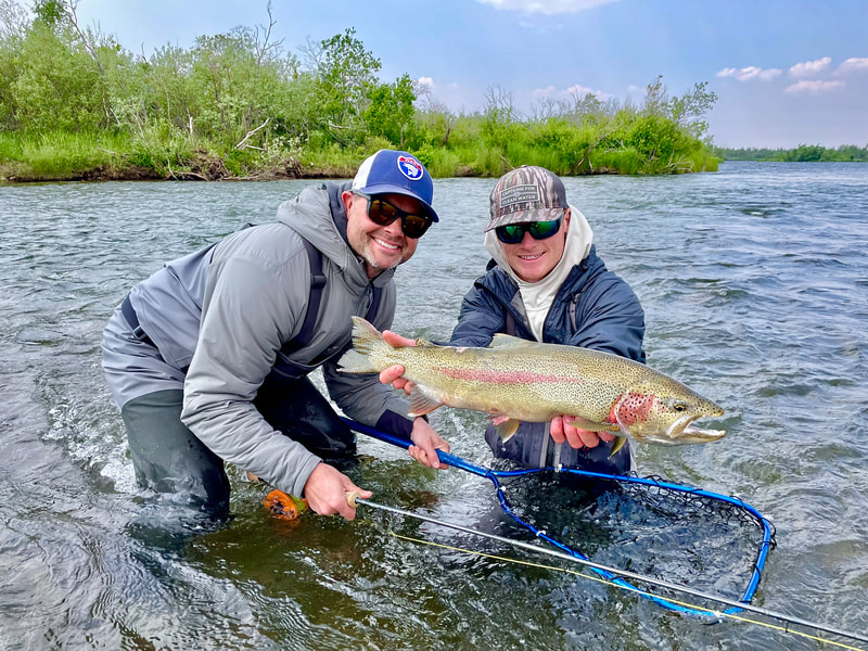 Alagnak River Fly Fishing for Rainbow Trout