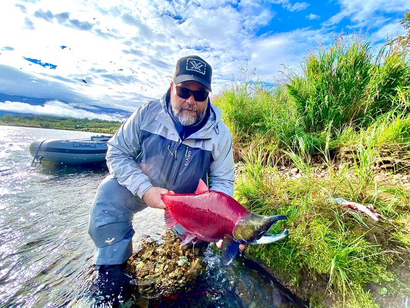 Salmon Fishing on the Alagnak River