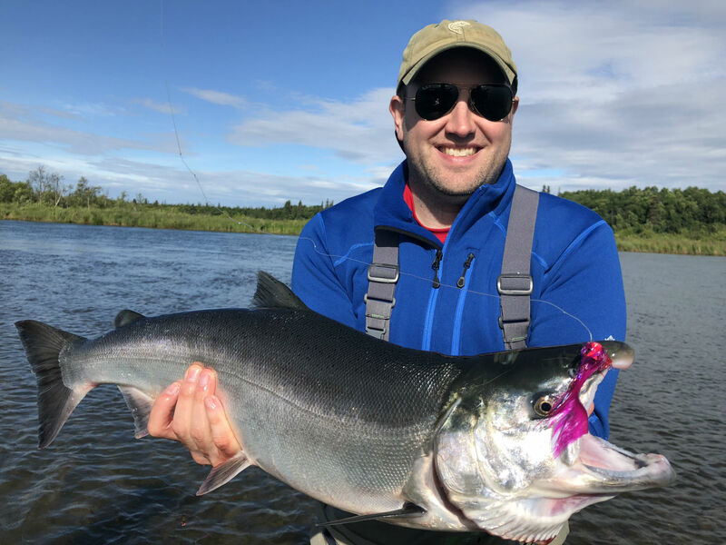 Silver Salmon Fly Fishing